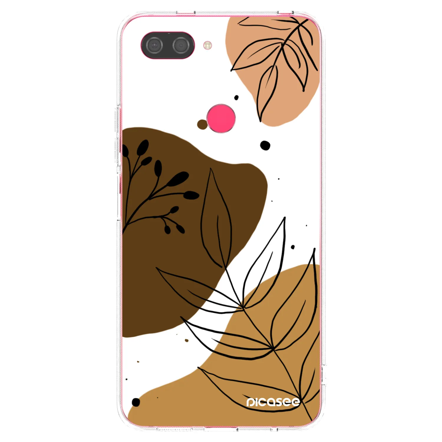 Picasee silikonska prozirna maskica za Xiaomi Mi 8 Lite - Boho style