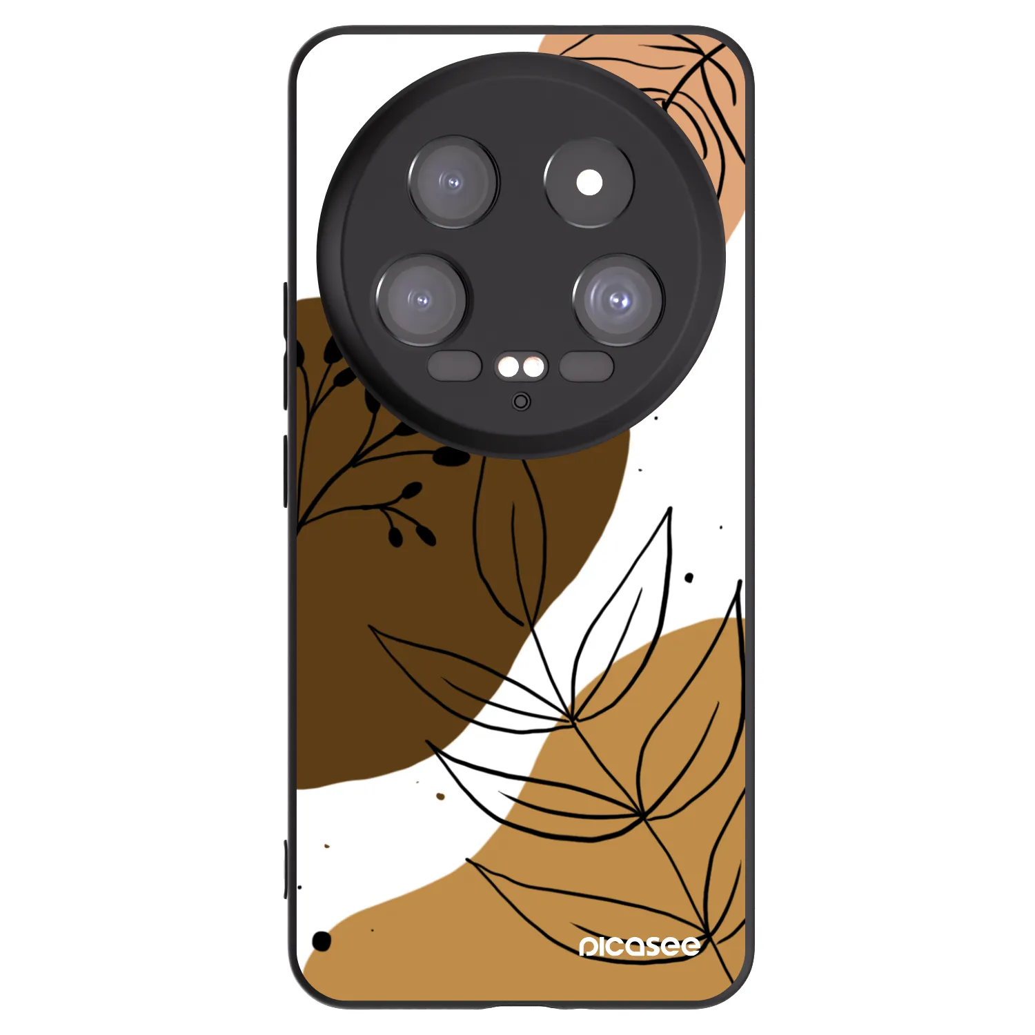 Picasee crna silikonska maskica za Xiaomi 14 Ultra - Boho style