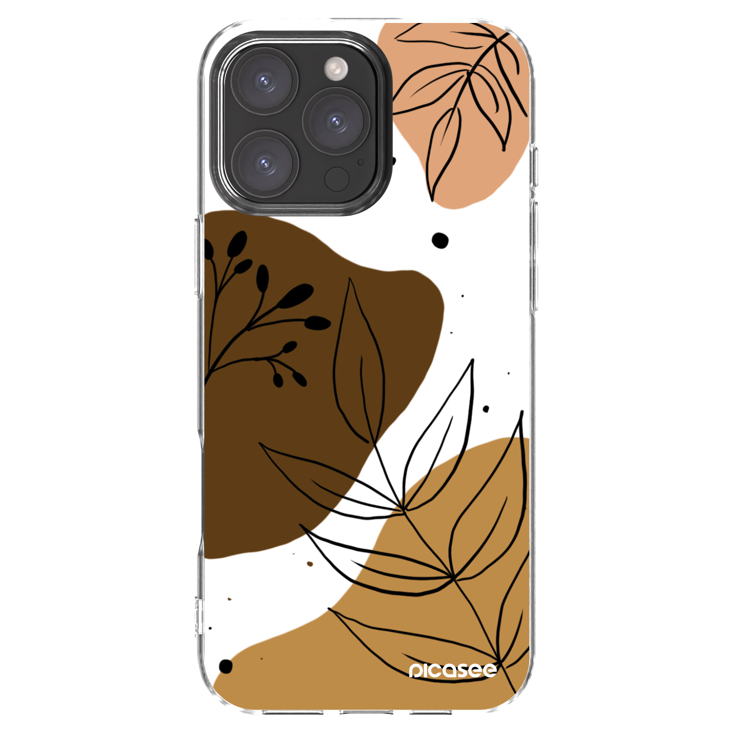 Picasee silikonska prozirna maskica za Apple iPhone 16 Pro Max - Boho style
