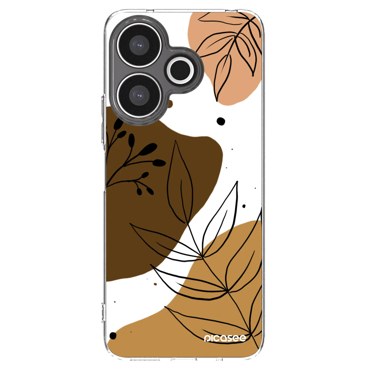 Picasee silikonska prozirna maskica za Xiaomi Redmi 13 4G - Boho style