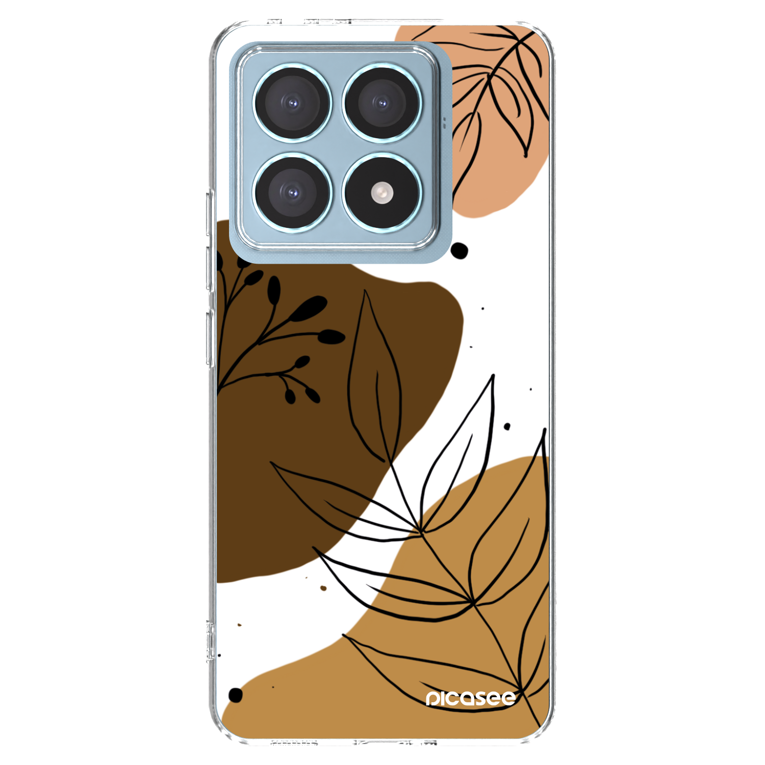 Picasee silikonska prozirna maskica za Xiaomi 14T Pro - Boho style