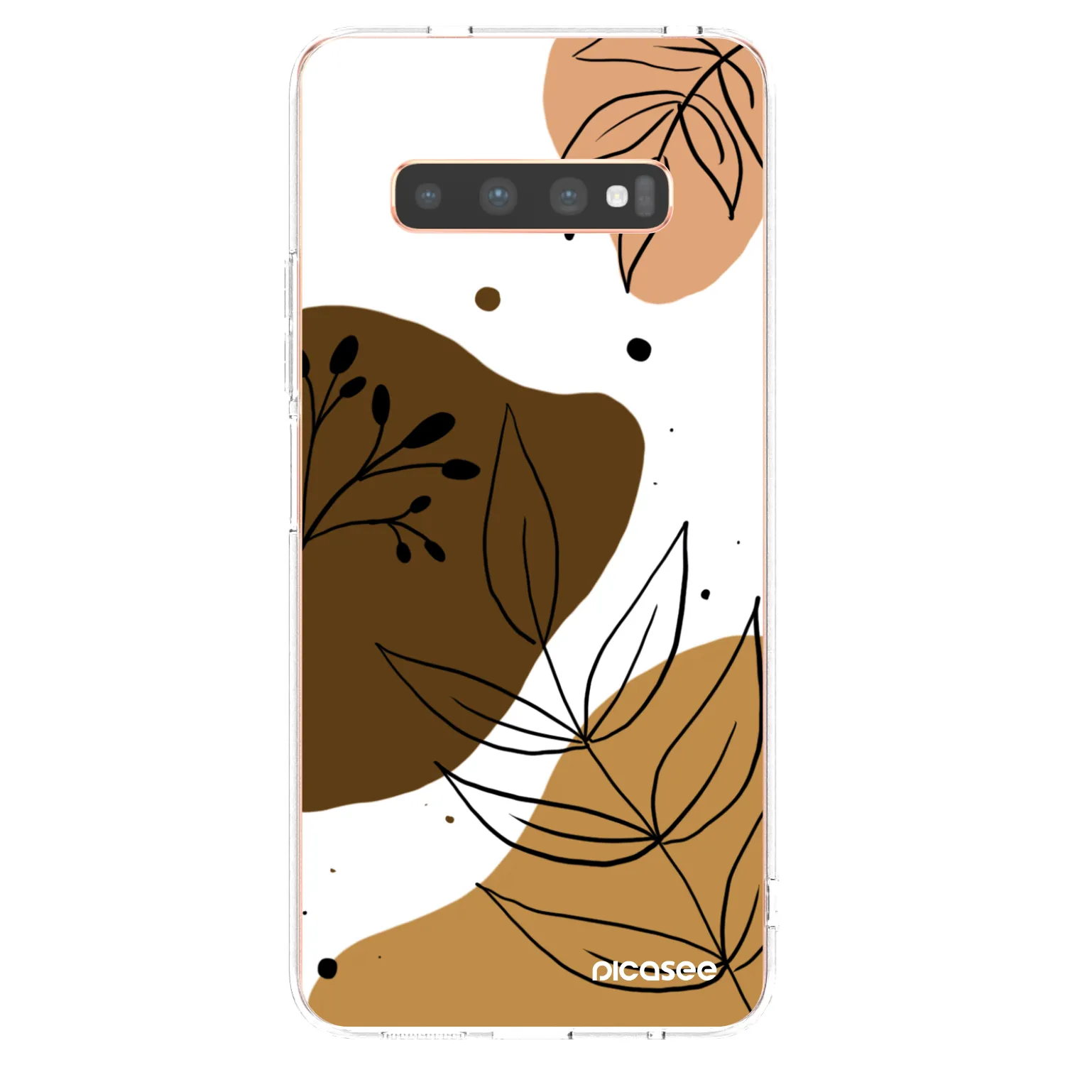 Picasee silikonska prozirna maskica za Samsung Galaxy S10 Plus G975 - Boho style