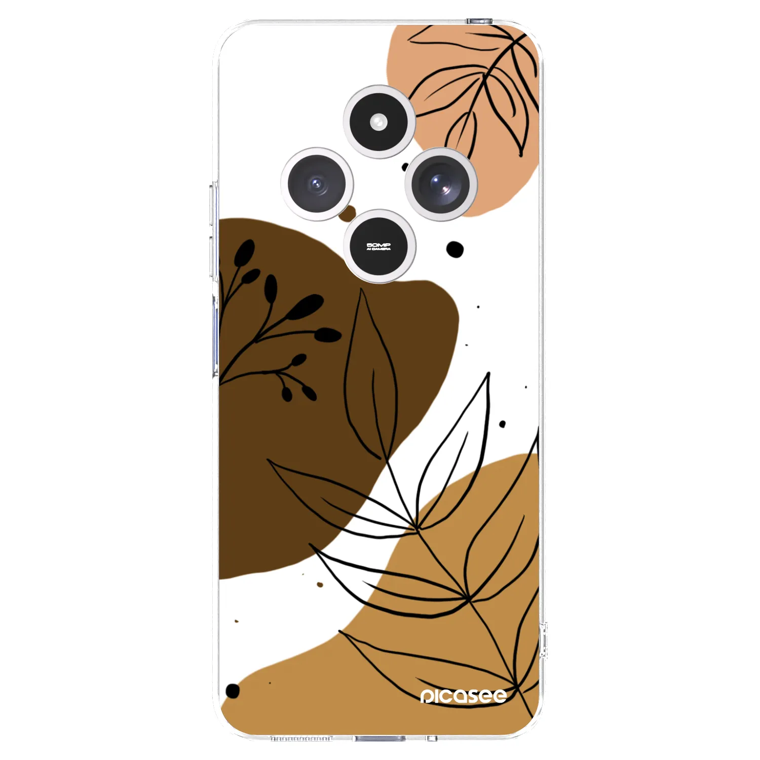 Picasee silikonska prozirna maskica za Xiaomi Redmi 14C - Boho style