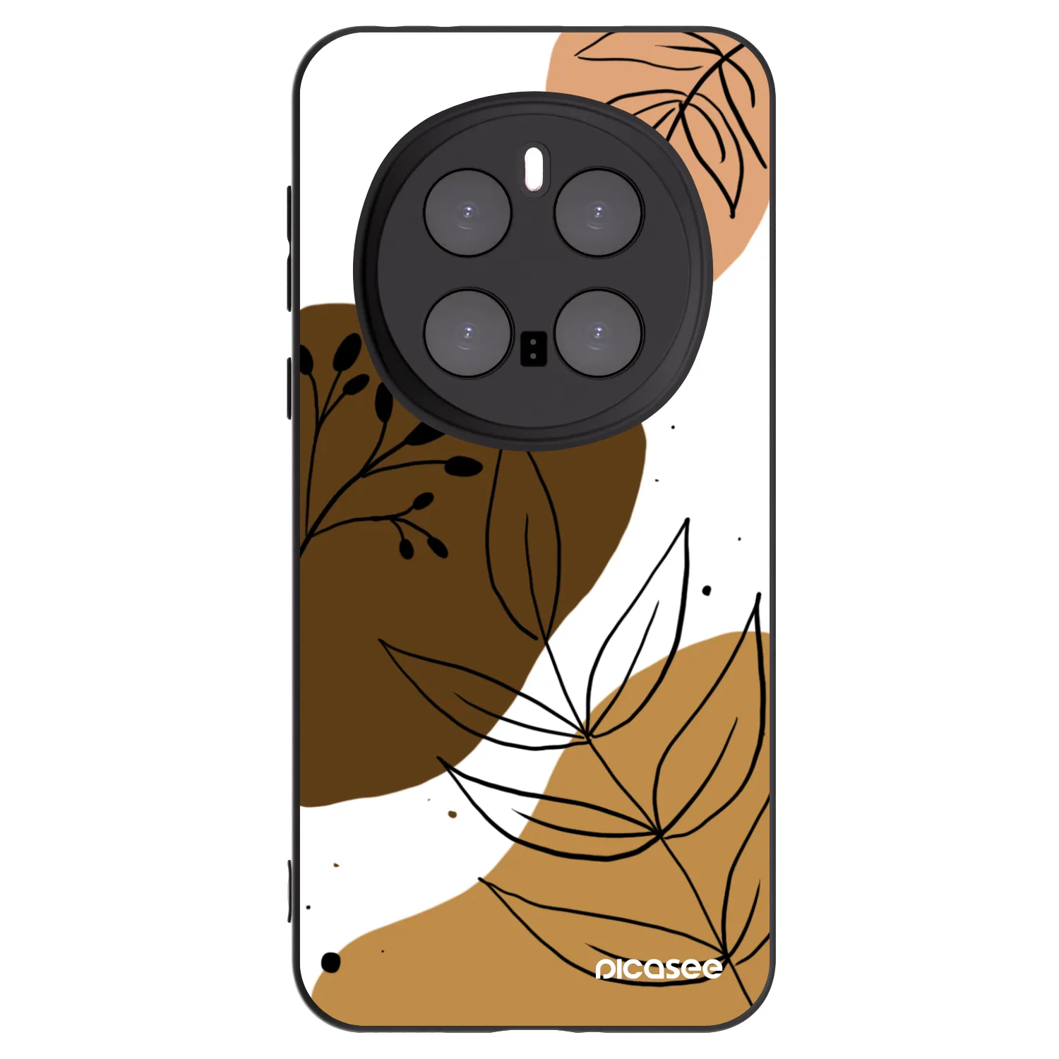Picasee crna silikonska maskica za Honor Magic7 Pro 5G - Boho style