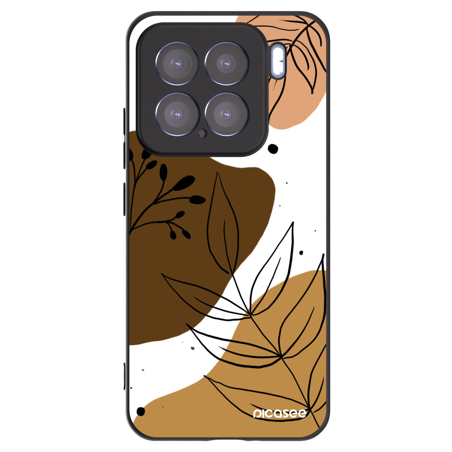 Picasee crna silikonska maskica za Xiaomi 15 - Boho style