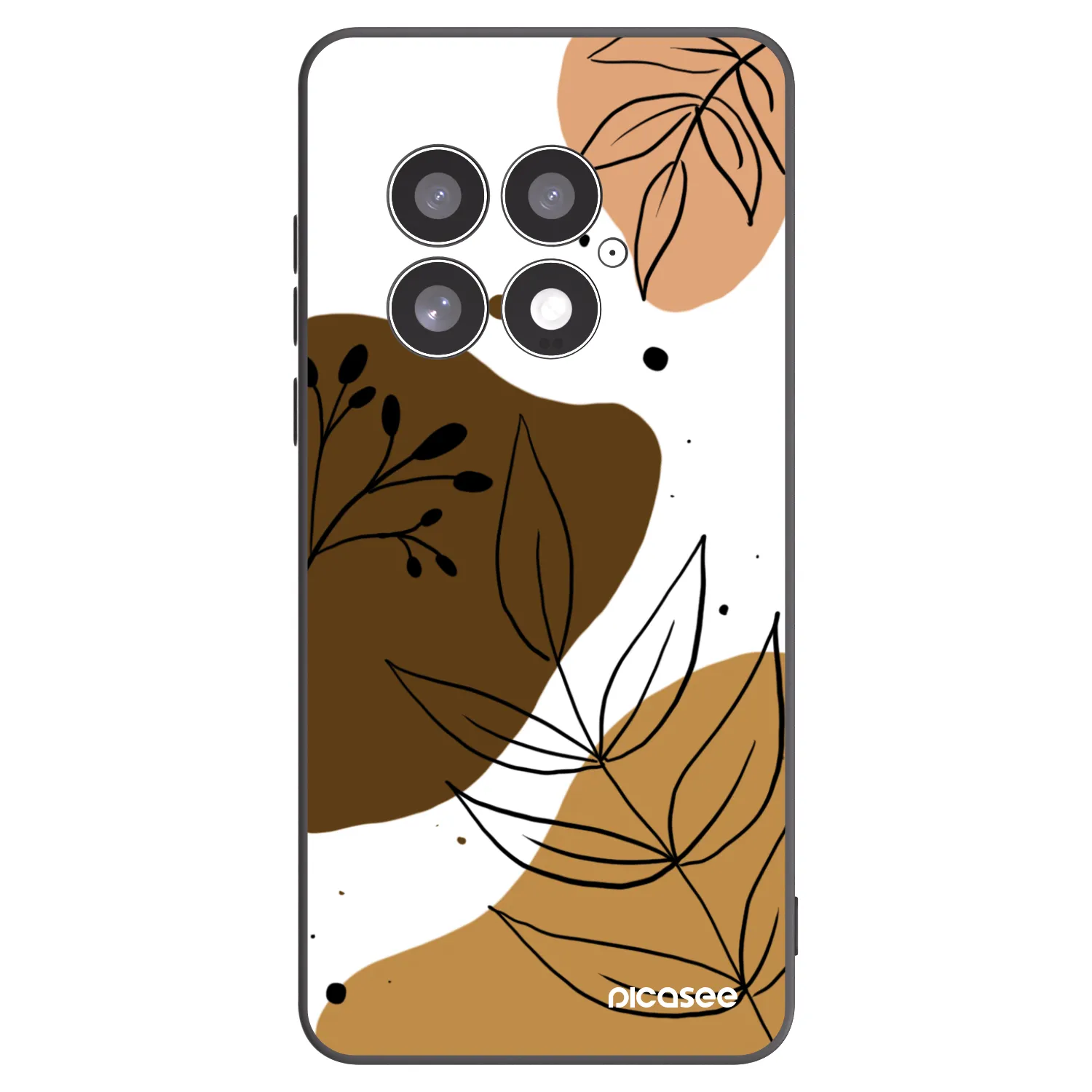 Picasee crna silikonska maskica za OnePlus 13 5G - Boho style