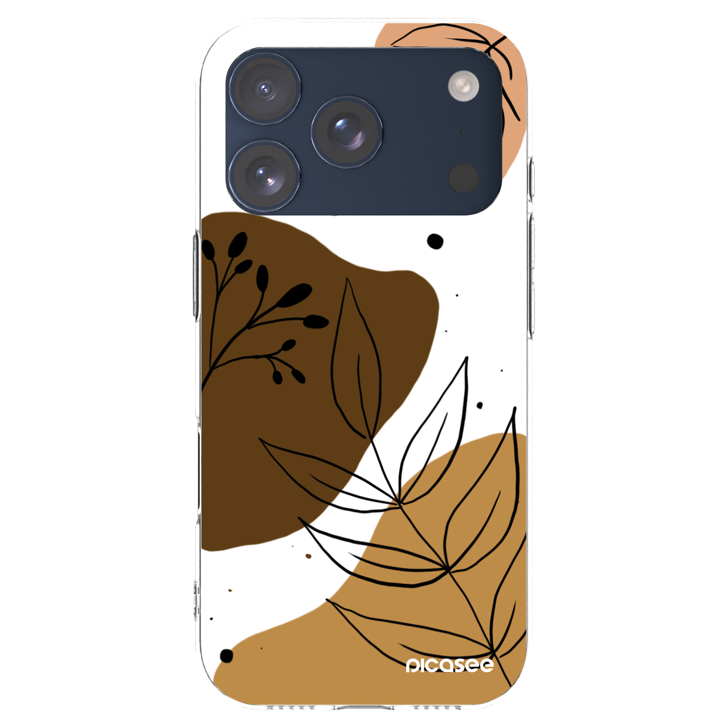 Picasee silikonska prozirna maskica za Apple iPhone 17 Pro - Boho style