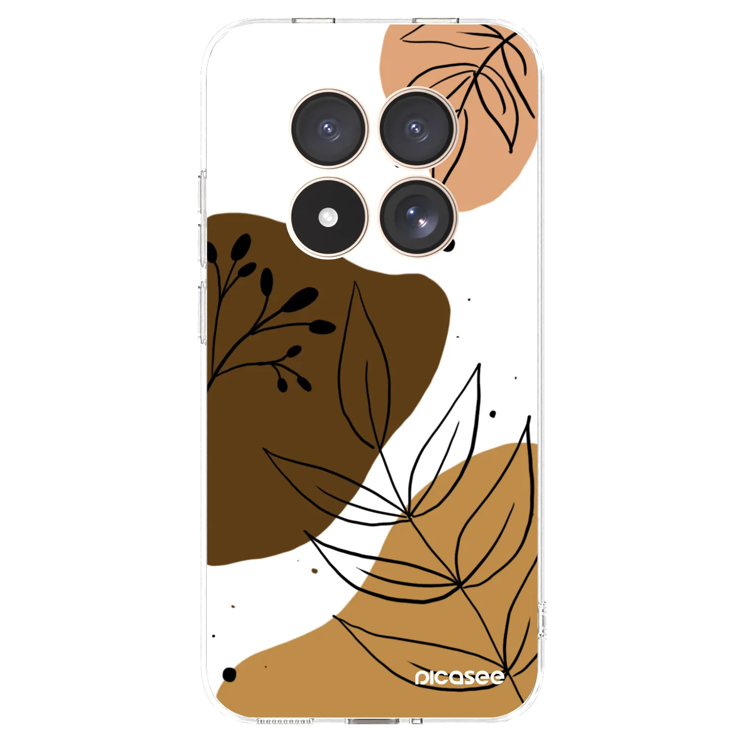Picasee silikonska prozirna maskica za Xiaomi Redmi Note 15 Pro 4G - Boho style