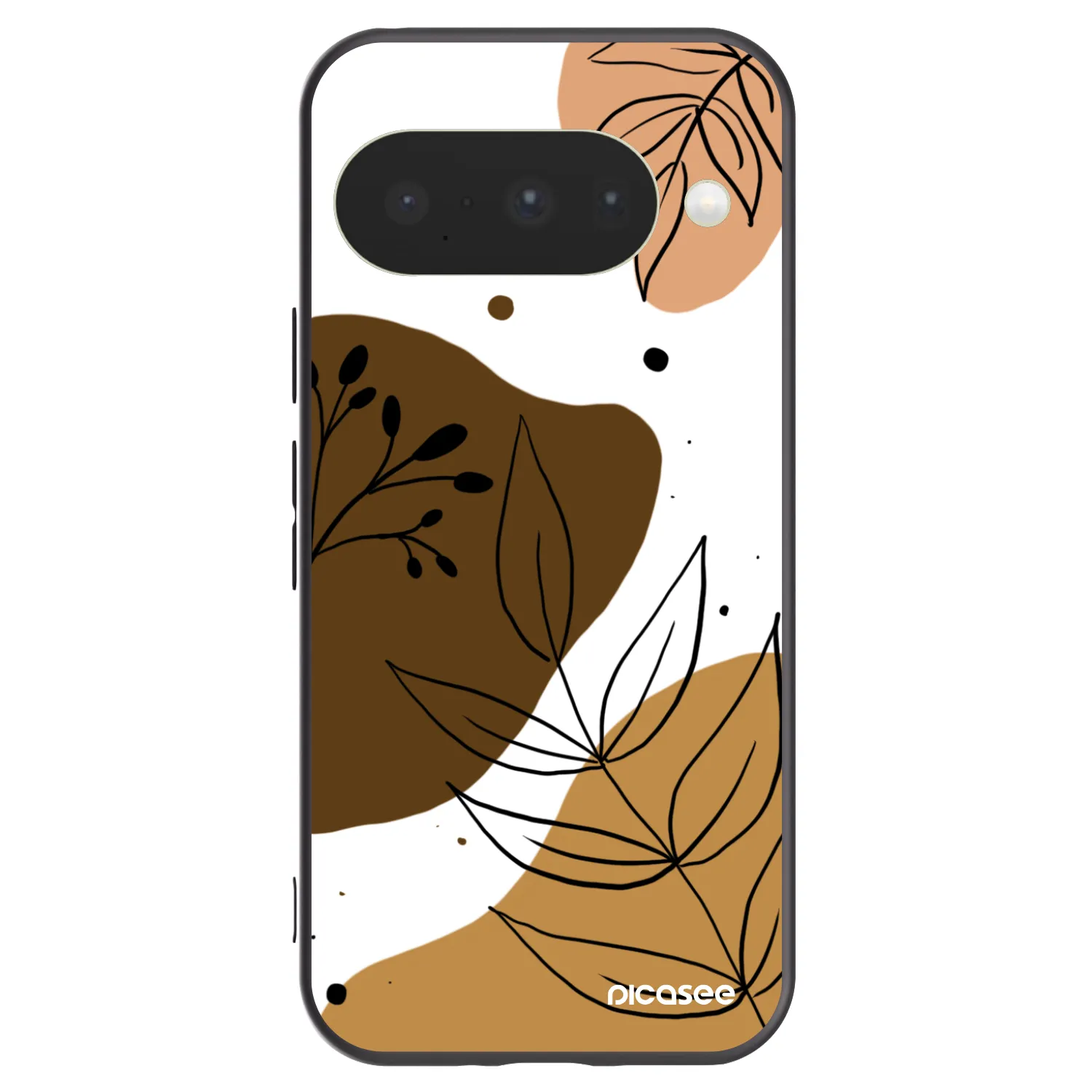 Picasee crna silikonska maskica za Google Pixel 10 - Boho style