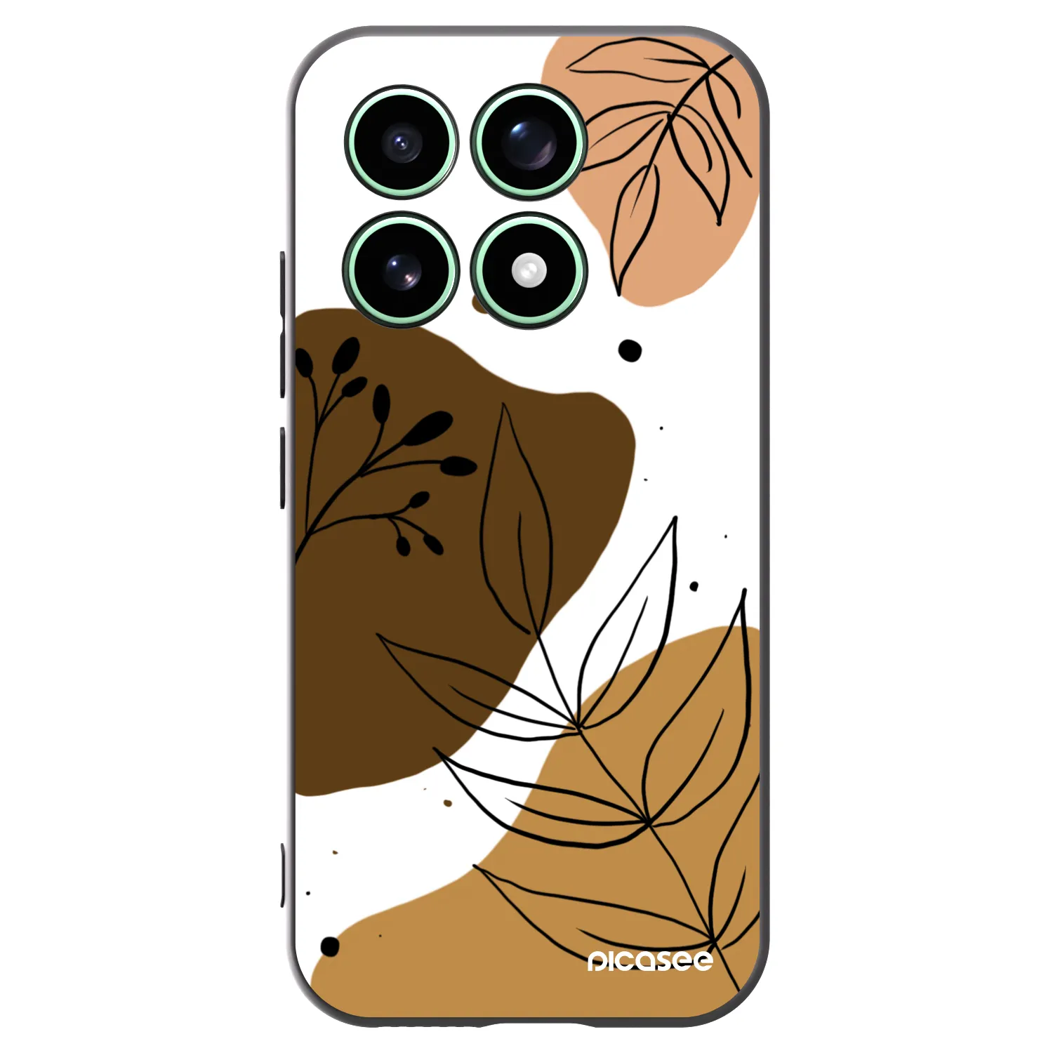 Picasee crna silikonska maskica za Xiaomi 17 - Boho style