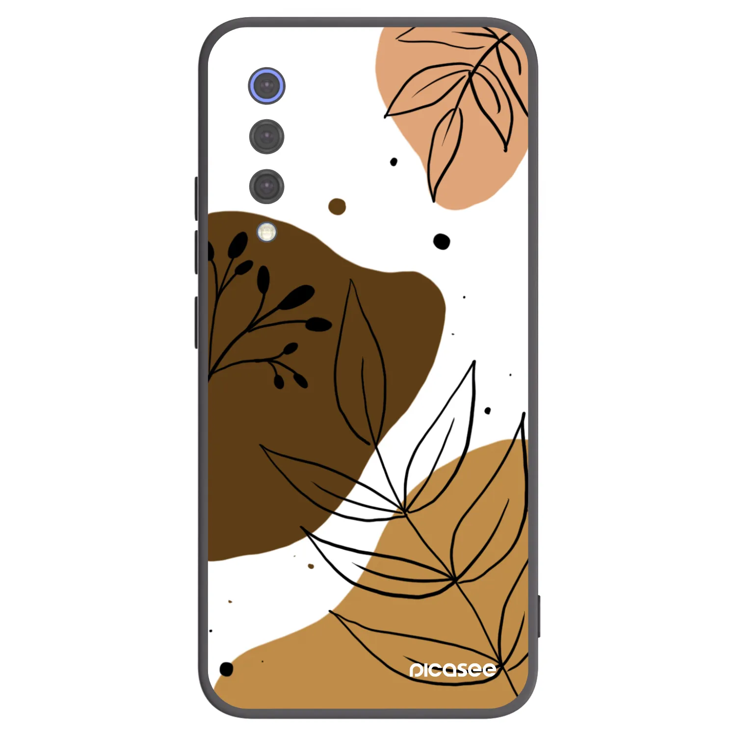 Picasee crna silikonska maskica za Xiaomi Mi 9 SE - Boho style