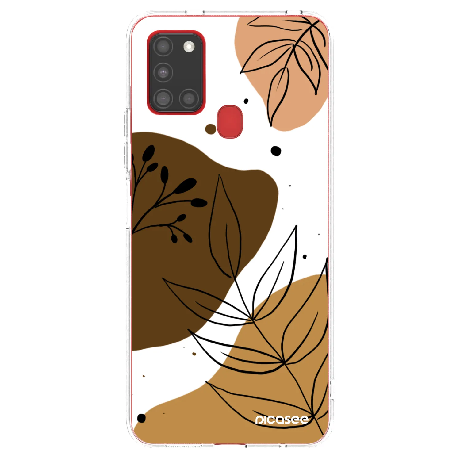 Picasee silikonska prozirna maskica za Samsung Galaxy A21s - Boho style