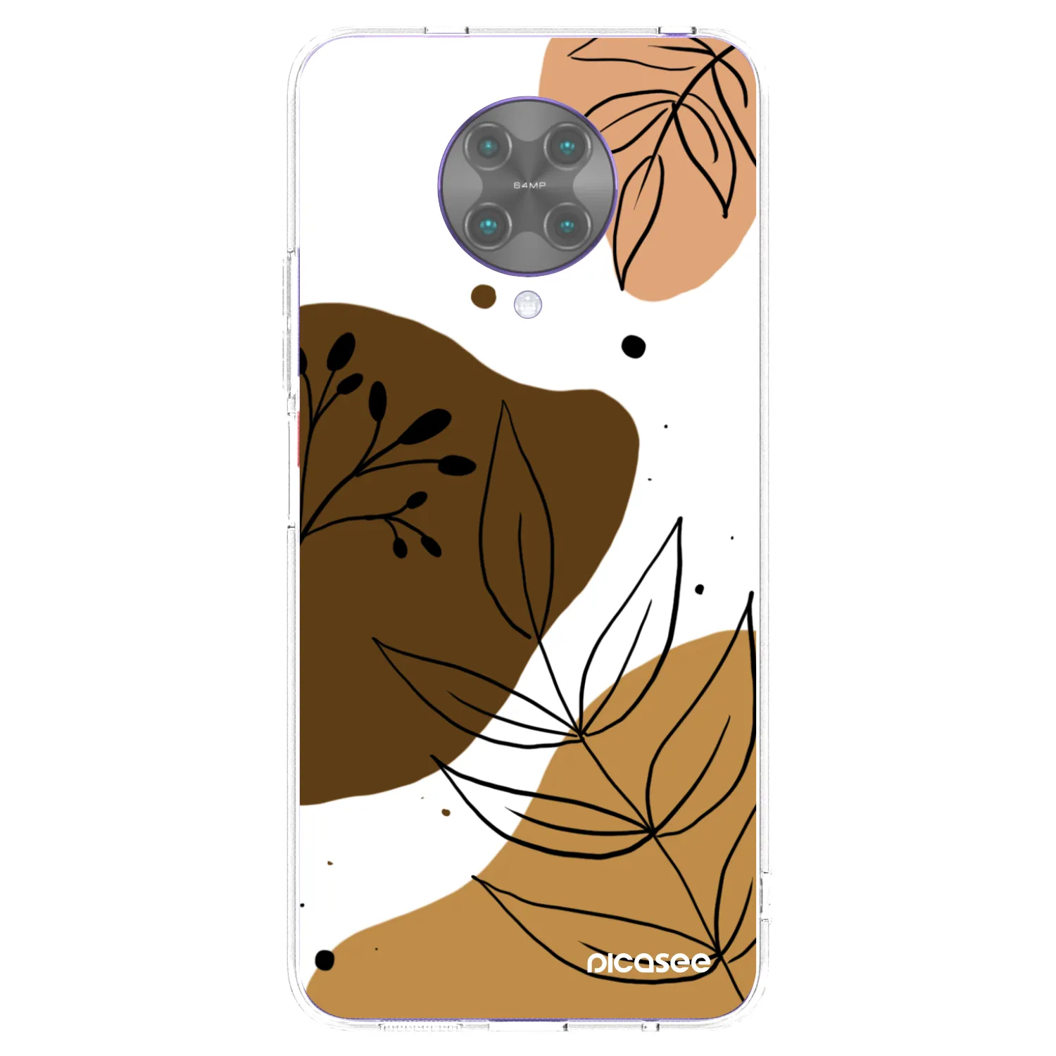 Picasee silikonska prozirna maskica za Xiaomi Poco F2 Pro - Boho style