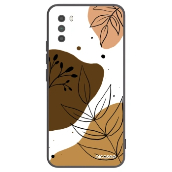 Picasee crna silikonska maskica za Xiaomi Poco M3 - Boho style