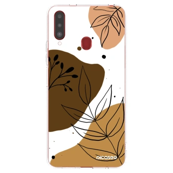 Picasee silikonska prozirna maskica za Samsung Galaxy A20s - Boho style