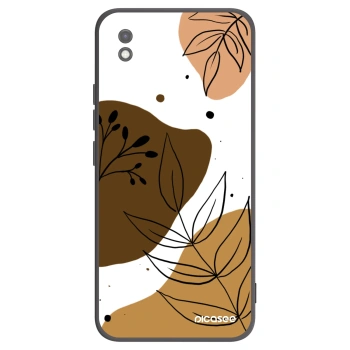 Picasee crna silikonska maskica za Xiaomi Redmi 9AT - Boho style