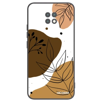 Picasee crna silikonska maskica za Xiaomi Redmi Note 9T - Boho style
