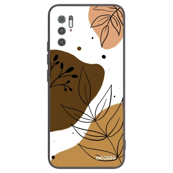 Picasee crna silikonska maskica za Xiaomi Poco M3 Pro 5G - Boho style