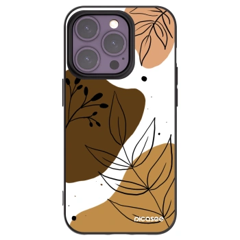 Picasee crna silikonska maskica za Apple iPhone 14 Pro - Boho style