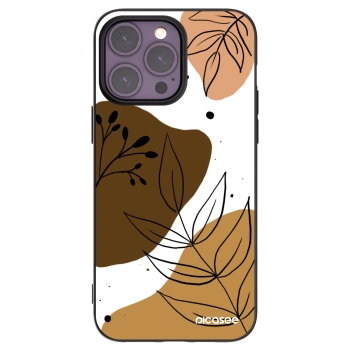 Picasee crna silikonska maskica za Apple iPhone 14 Pro Max - Boho style