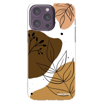 Picasee silikonska prozirna maskica za Apple iPhone 14 Pro Max - Boho style