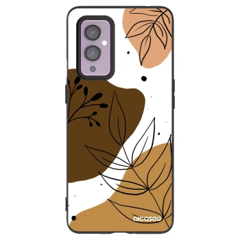 Picasee crna silikonska maskica za OnePlus 9 - Boho style