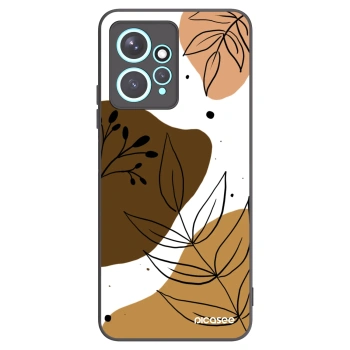 Picasee crna silikonska maskica za Xiaomi Redmi Note 12 4G - Boho style