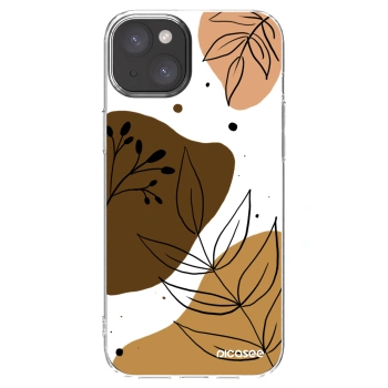 Picasee silikonska prozirna maskica za Apple iPhone 15 Plus - Boho style