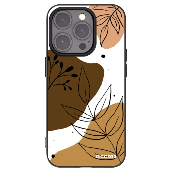 Picasee crna silikonska maskica za Apple iPhone 15 Pro - Boho style