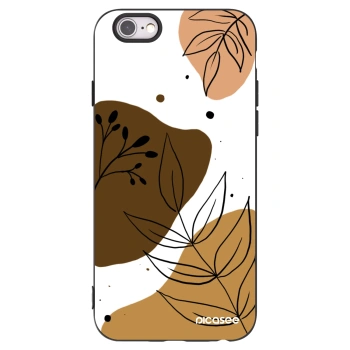Picasee crna silikonska maskica za Apple iPhone 6/6S - Boho style