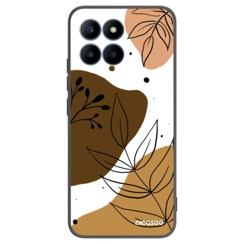 Picasee crna silikonska maskica za Honor 70 Lite - Boho style
