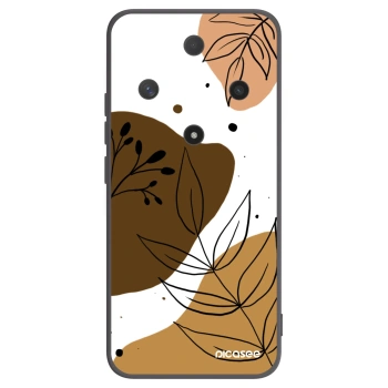 Picasee crna silikonska maskica za Honor Magic6 Lite 5G - Boho style