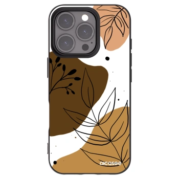 Picasee crna silikonska maskica za Apple iPhone 16 Pro - Boho style