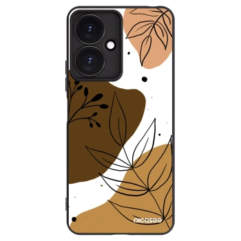 Picasee crna silikonska maskica za Xiaomi Redmi 13C 5G - Boho style
