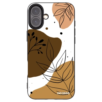 Picasee crna silikonska maskica za Apple iPhone 16 Plus - Boho style