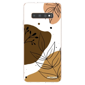 Picasee silikonska prozirna maskica za Samsung Galaxy S10 Plus G975 - Boho style