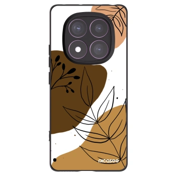Picasee crna silikonska maskica za Xiaomi Redmi Note 14 Pro 4G - Boho style