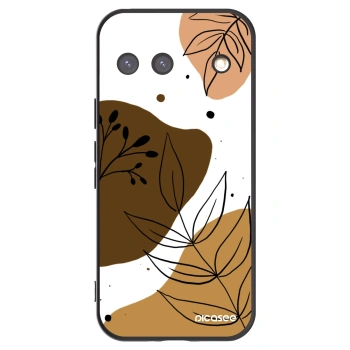Picasee crna silikonska maskica za Google Pixel 9 - Boho style