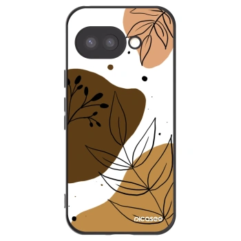 Picasee crna silikonska maskica za Google Pixel 9a - Boho style