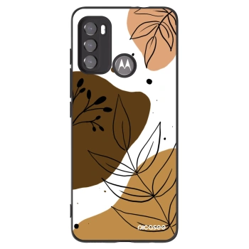 Picasee crna silikonska maskica za Motorola Edge 60 5G - Boho style