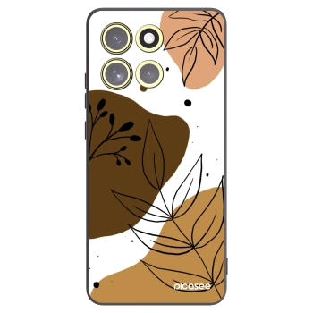 Picasee crna silikonska maskica za Motorola Moto G86 5G - Boho style