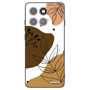 Picasee crna silikonska maskica za Motorola Edge 60 Fusion - Boho style
