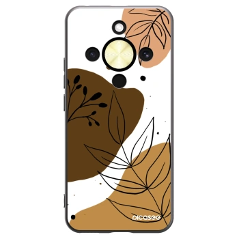 Picasee crna silikonska maskica za Honor Magic8 Lite 5G - Boho style