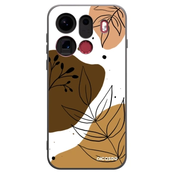 Picasee crna silikonska maskica za OPPO Find X9 Pro - Boho style