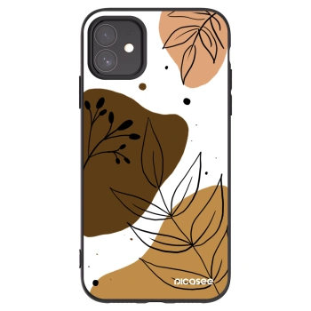 Picasee crna silikonska maskica za Apple iPhone 11 - Boho style