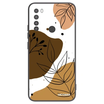 Picasee crna silikonska maskica za Xiaomi Redmi Note 8 - Boho style