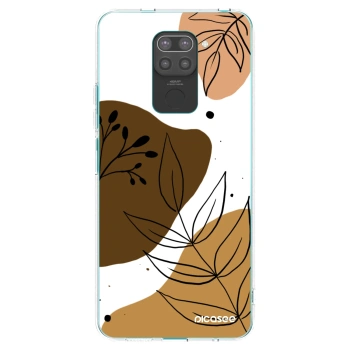 Picasee crna silikonska maskica za Xiaomi Redmi Note 9 - Boho style