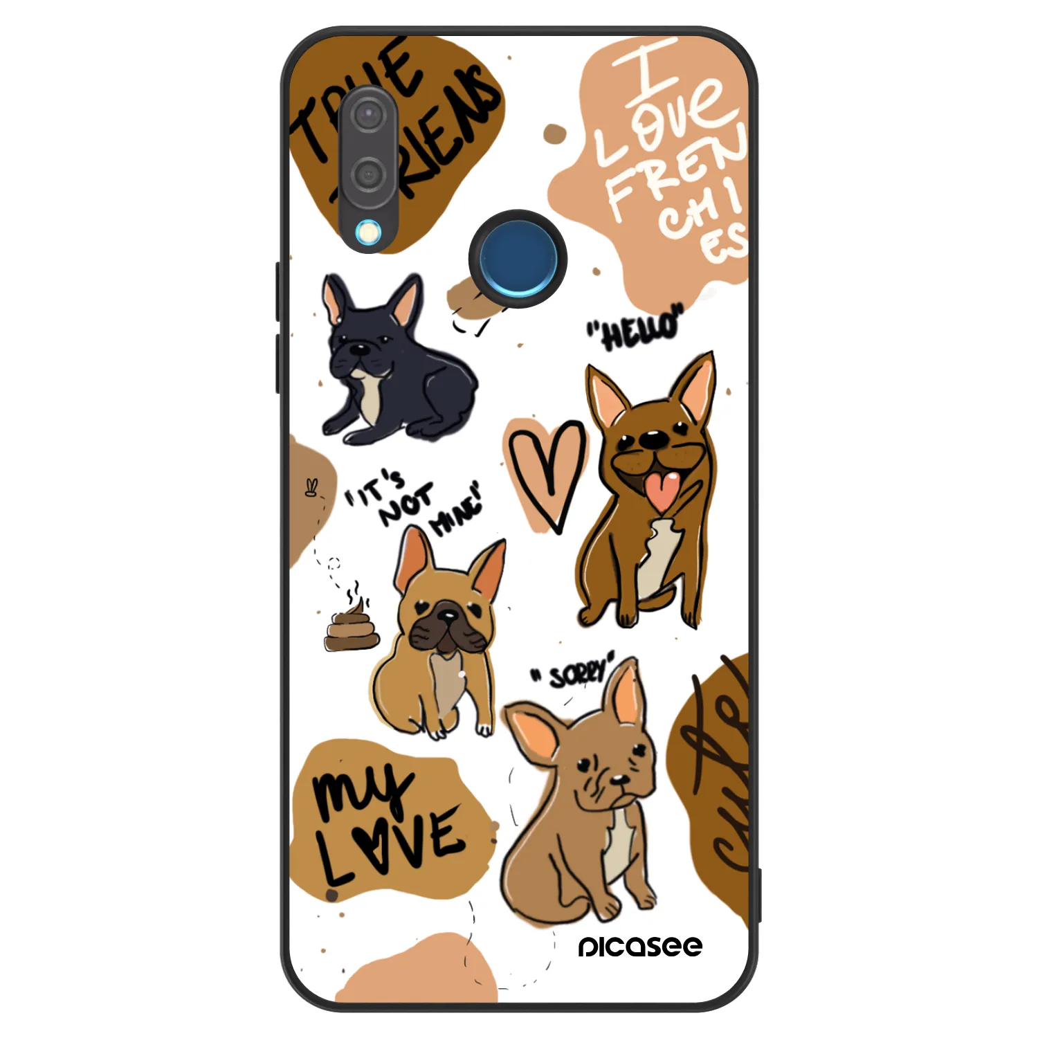 Picasee ULTIMATE CASE za Huawei P20 Lite - Frenchies