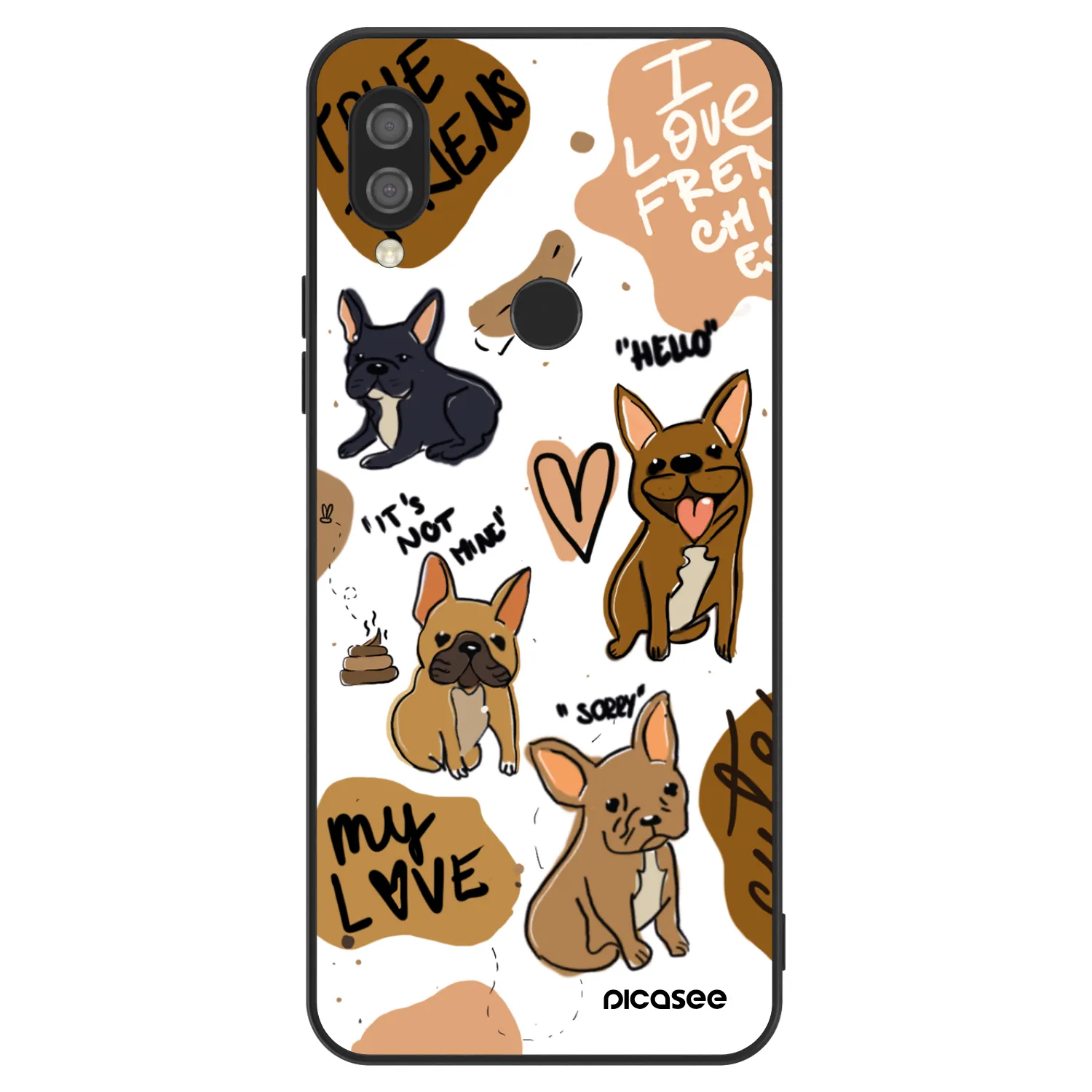 Picasee ULTIMATE CASE za Xiaomi Redmi 7 - Frenchies