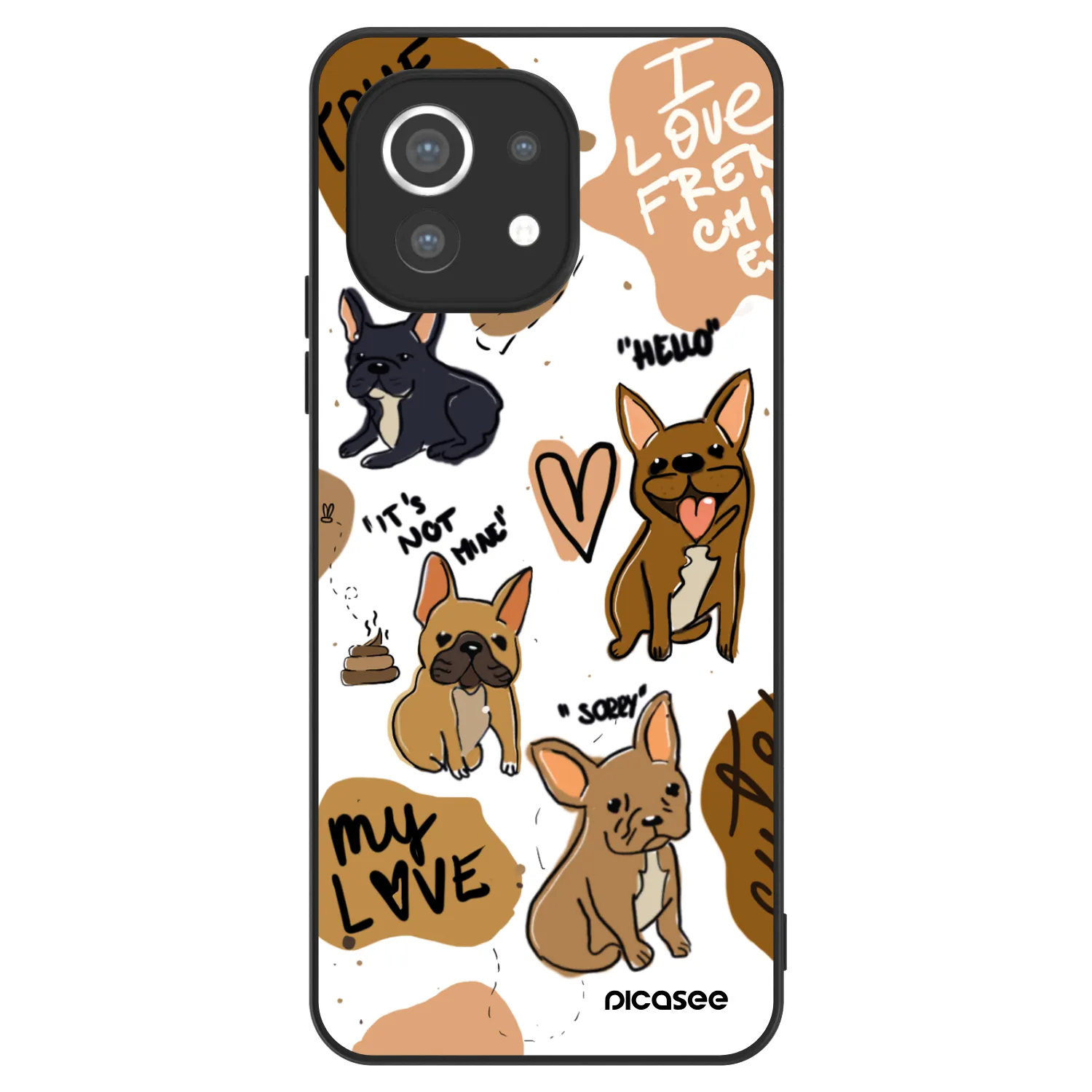 Picasee ULTIMATE CASE za Xiaomi Mi 11 - Frenchies